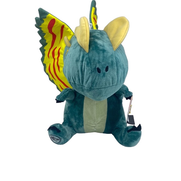 Universal Studios Jurassic Park 12" Dilophosaurus Dinosaur Plush - Picture 2 of 2